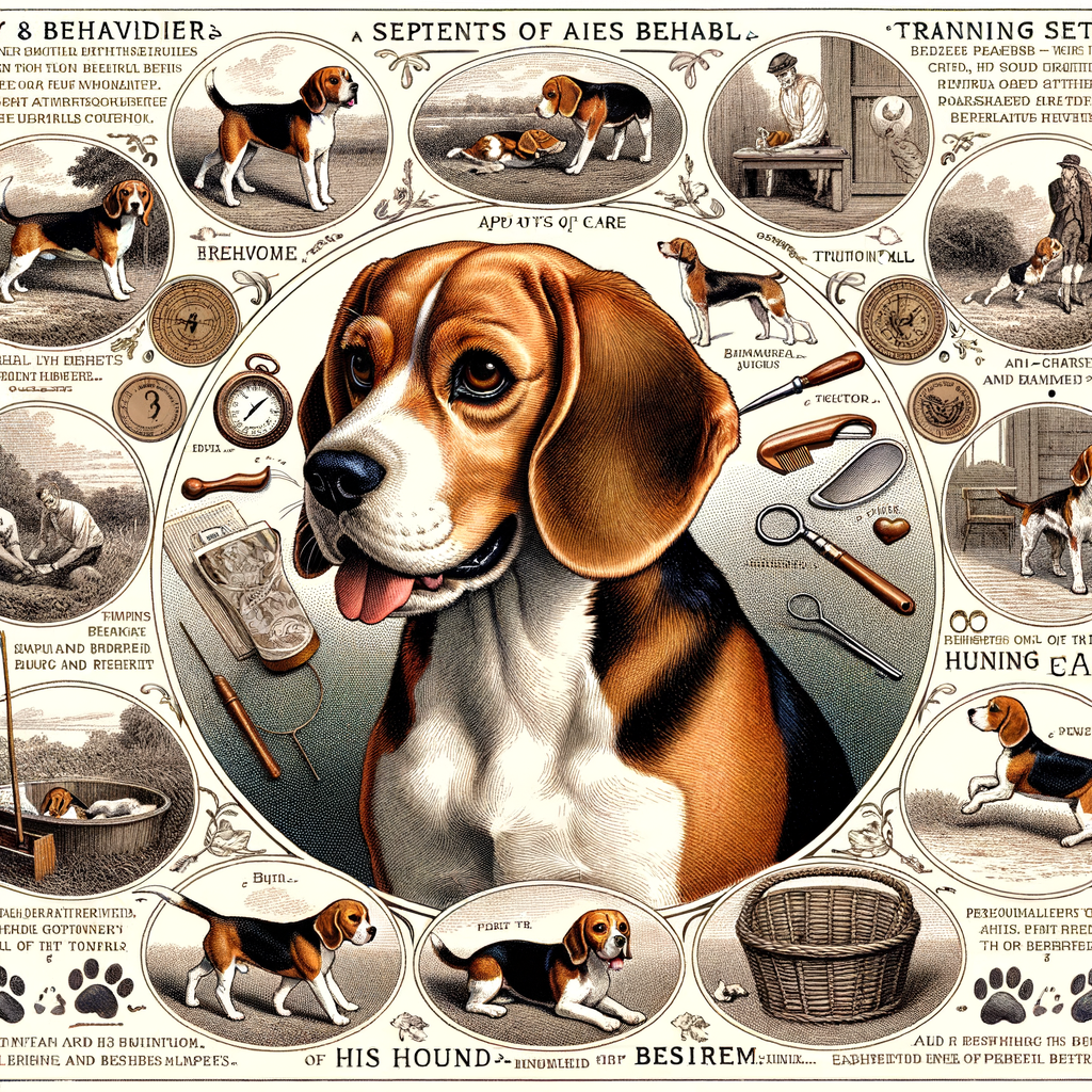 Beagle dog breed showcasing typical Beagle characteristics, behavior, and training basics for understanding Beagles, with a care guide and hints of the history of Beagles as a hound breed.